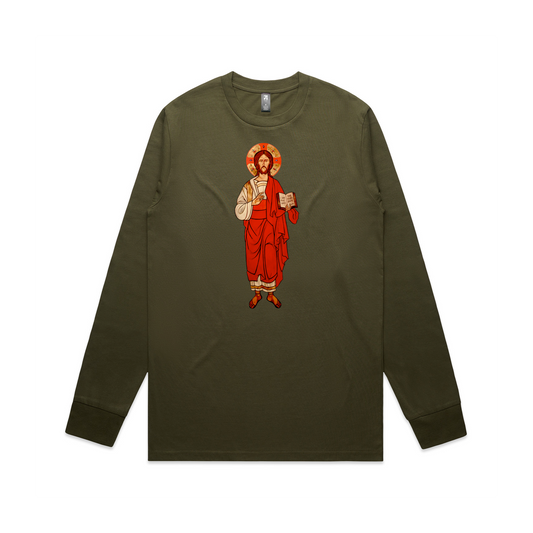 Jesus Christ The Pantocrator Long Sleeve