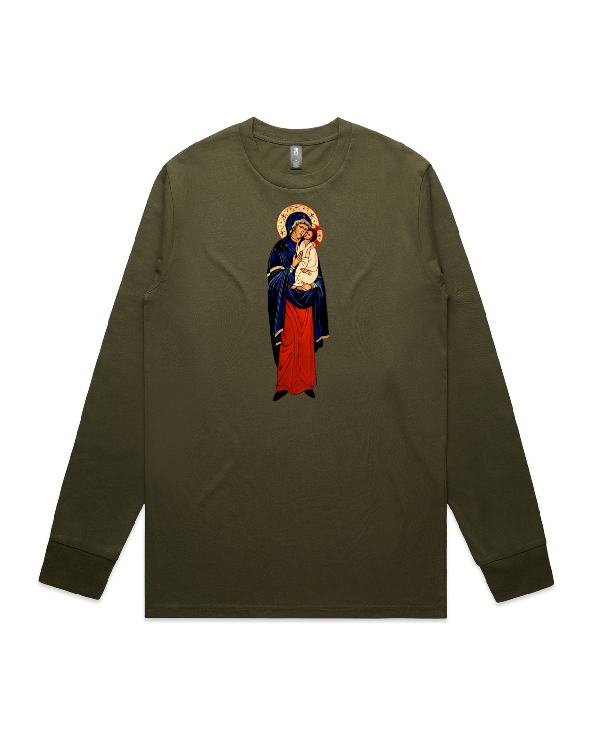 Saint Mary The Theotokos Long Sleeve T-shirt