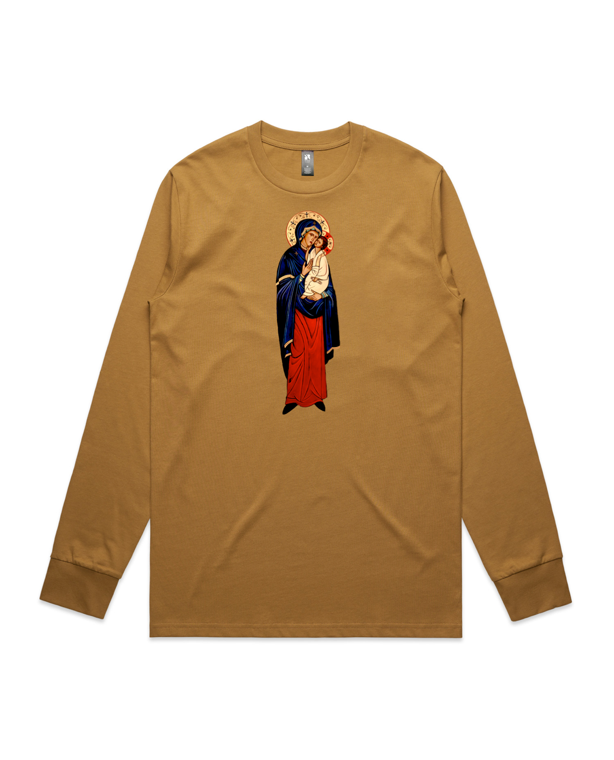 Saint Mary The Theotokos Long Sleeve T-shirt