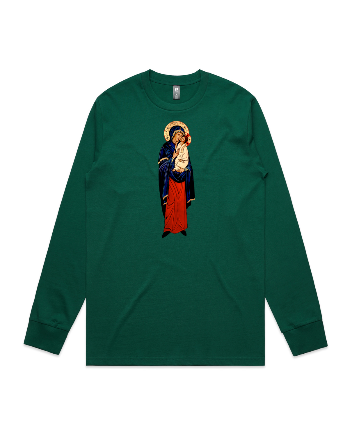 Saint Mary The Theotokos Long Sleeve T-shirt