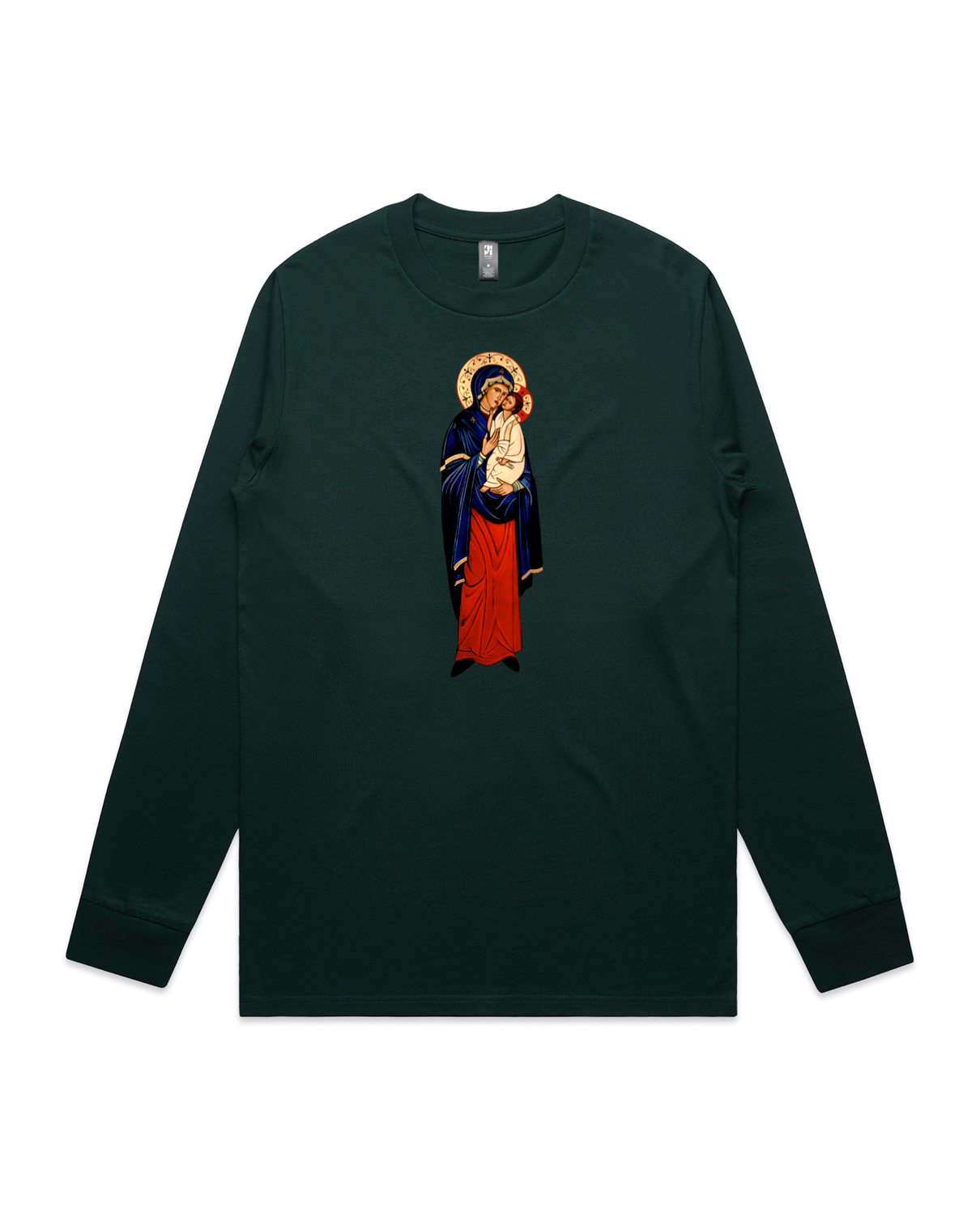 Saint Mary The Theotokos Long Sleeve T-shirt