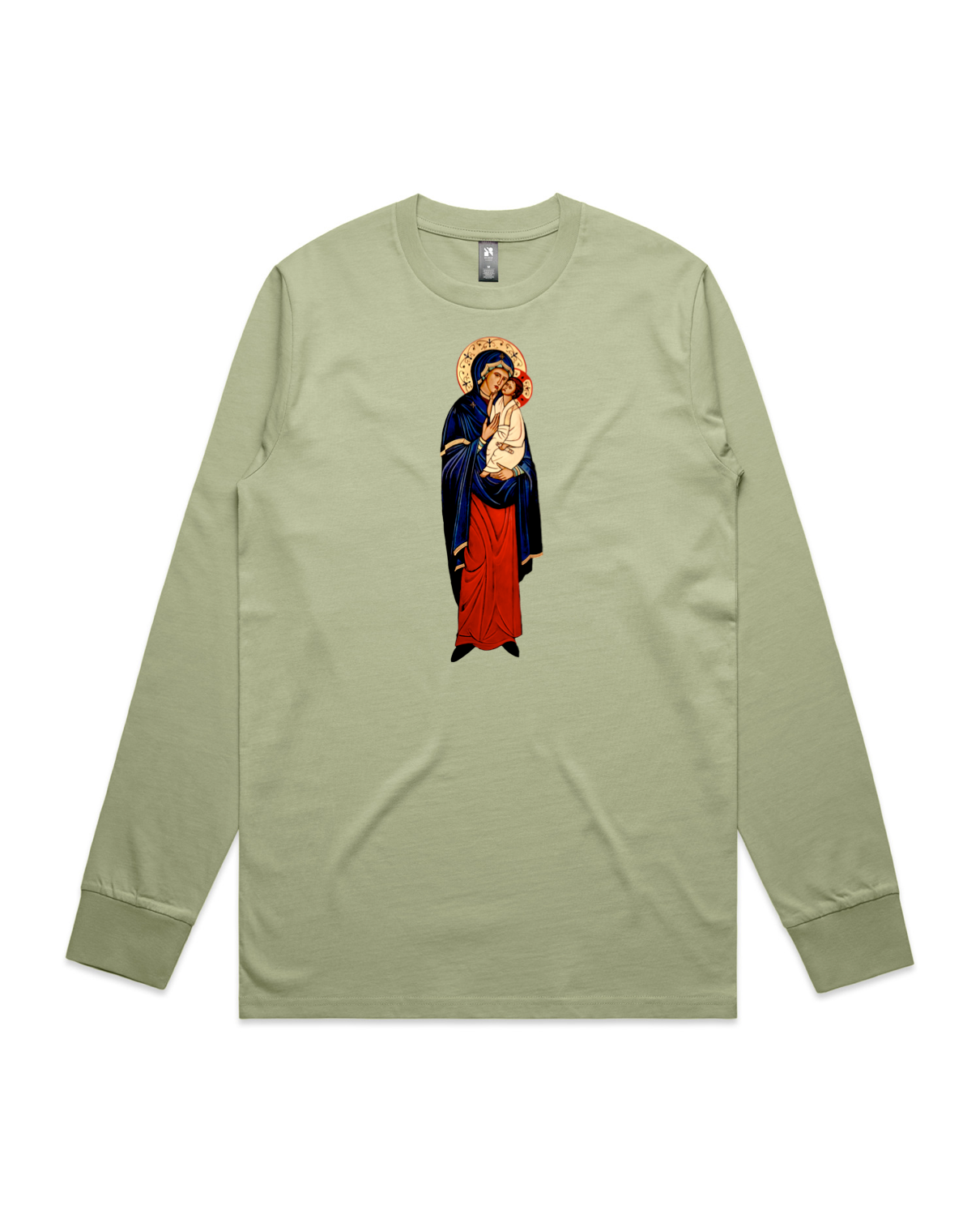 Saint Mary The Theotokos Long Sleeve T-shirt