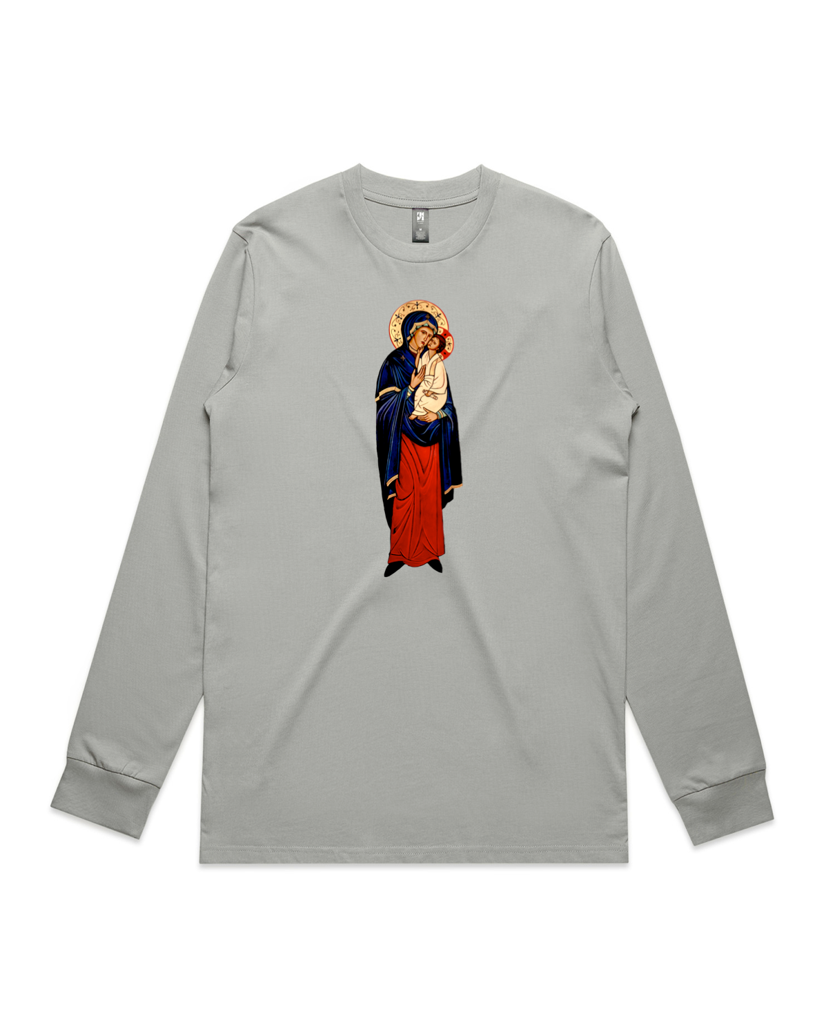 Saint Mary The Theotokos Long Sleeve T-shirt